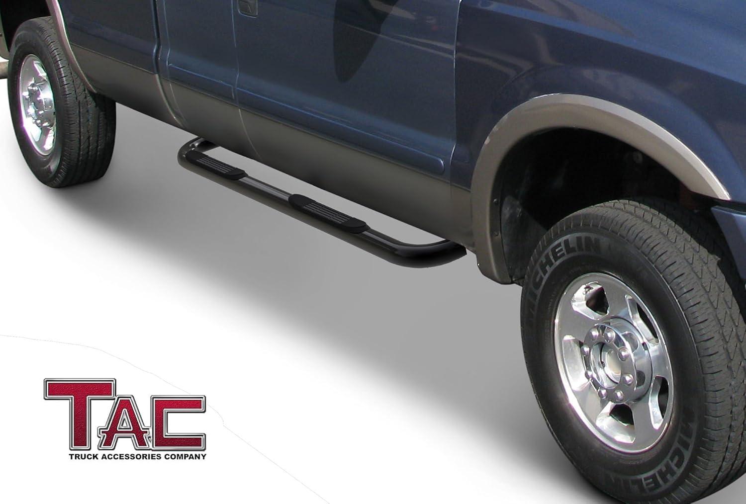 imageTAC Arrow Side Steps Running Boards Compatible with 20152025 Ford F150 Super Cab  20172025 F250350450550 Super Duty Super Cab Truck Pickup 5 Aluminum Nerf Bars3 inch