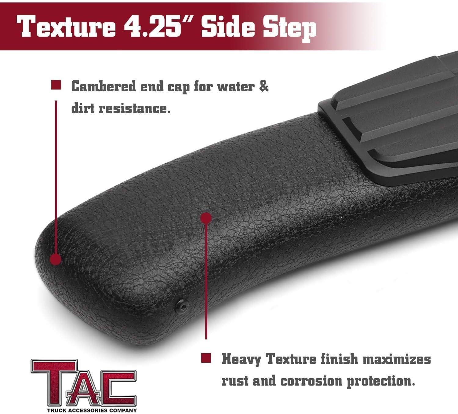 imageTAC Arrow Side Steps Running Boards Compatible with 20152025 Ford F150 Super Cab  20172025 F250350450550 Super Duty Super Cab Truck Pickup 5 Aluminum Nerf Bars425 inch