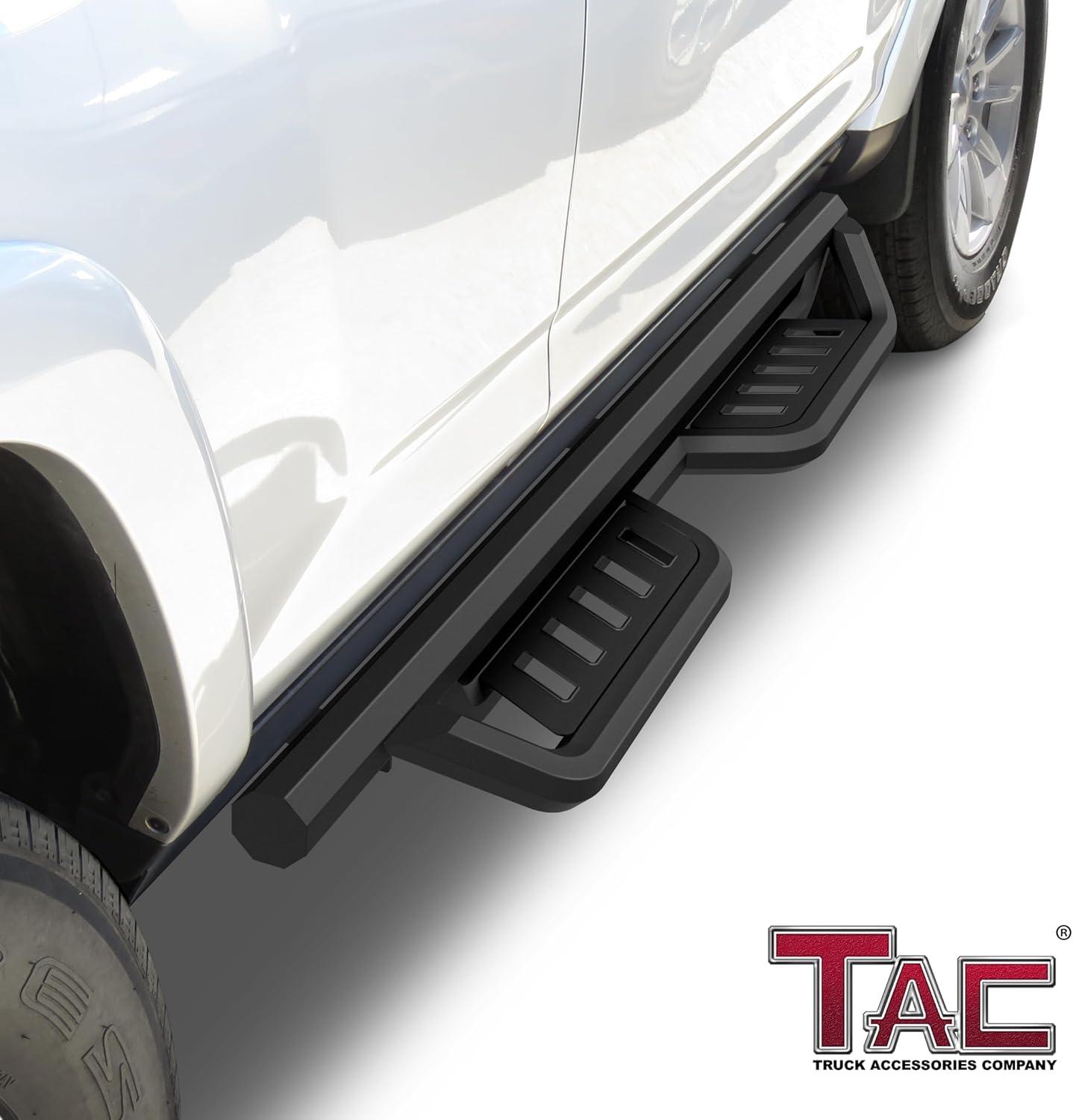 imageTAC Gen5 Running Boards Compatible with 20102024 4RunnerExcl20102013 SR520102024 Limited20202021 Nightshade20222024 TRD Sport 4quotDrop Side Steps Nerf Bars  Truck Exterior Accessories