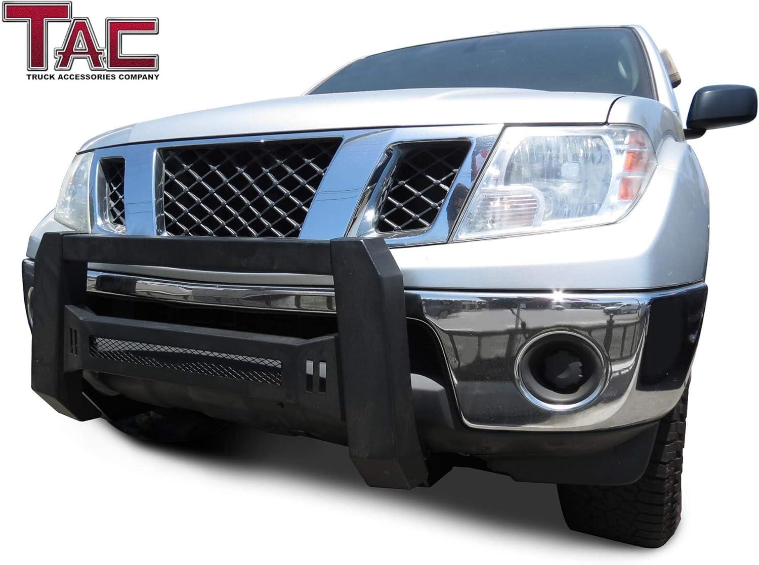 imageTAC Modular Bull Bar Compatible with 20052021 Nissan Frontier  20052015 Xterra  20052007 Pathfinder Truck Pickup Predator Mesh Version  Patent No US 10315599 B2Modular with Mesh