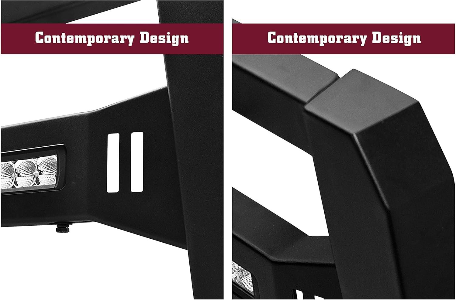 imageTAC Modular Bull Bar Fit 20042025 Ford F150 Exclude Heritage EditionAll F150 Raptor models20202022 Diesel Models20222025 F150 Lightning EV Fine Textured LED Version