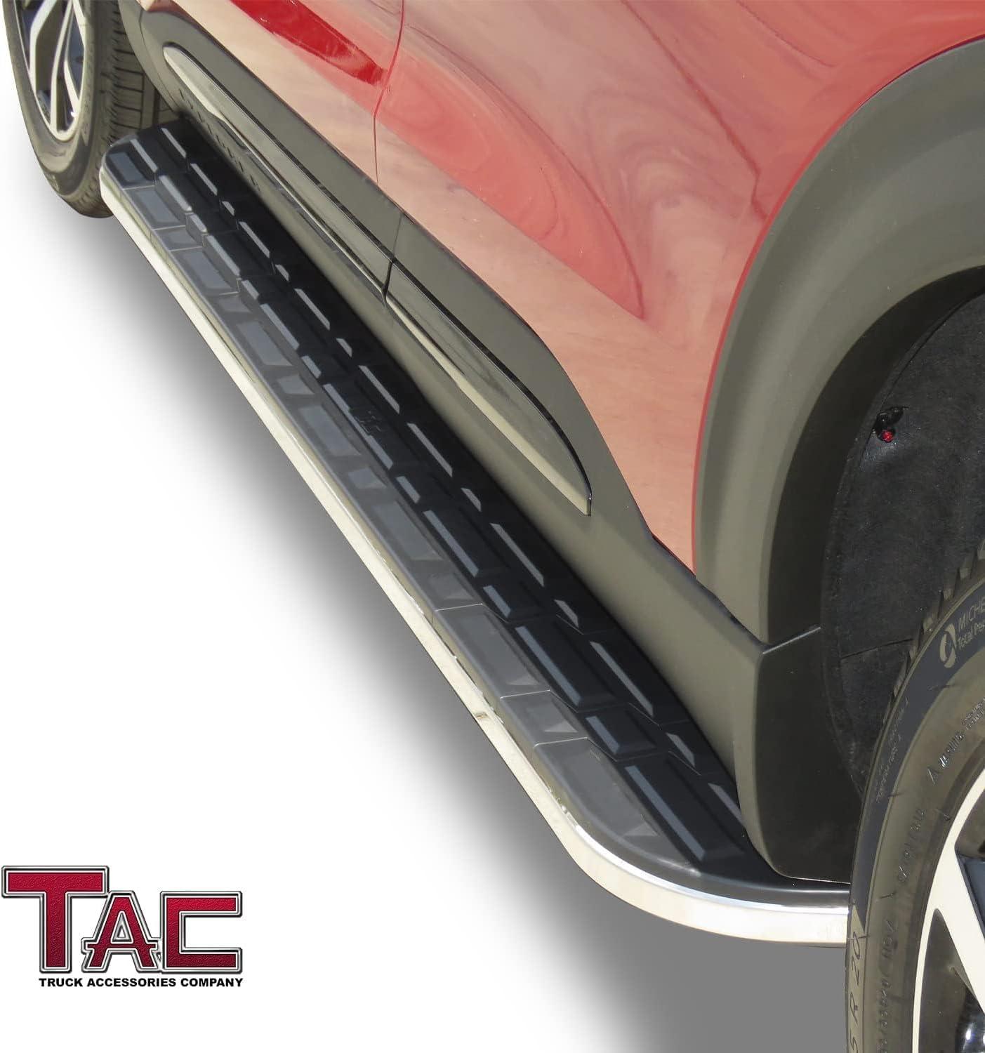 imageTAC Side Steps Fit 20202025 Ford Explorer SUV 55 Aluminum Black Side Bars Step Rails Nerf Bars Running Boards Off Road Automotive Exterior Accessories 2 Pieces Running BoardsCobra Running Boards