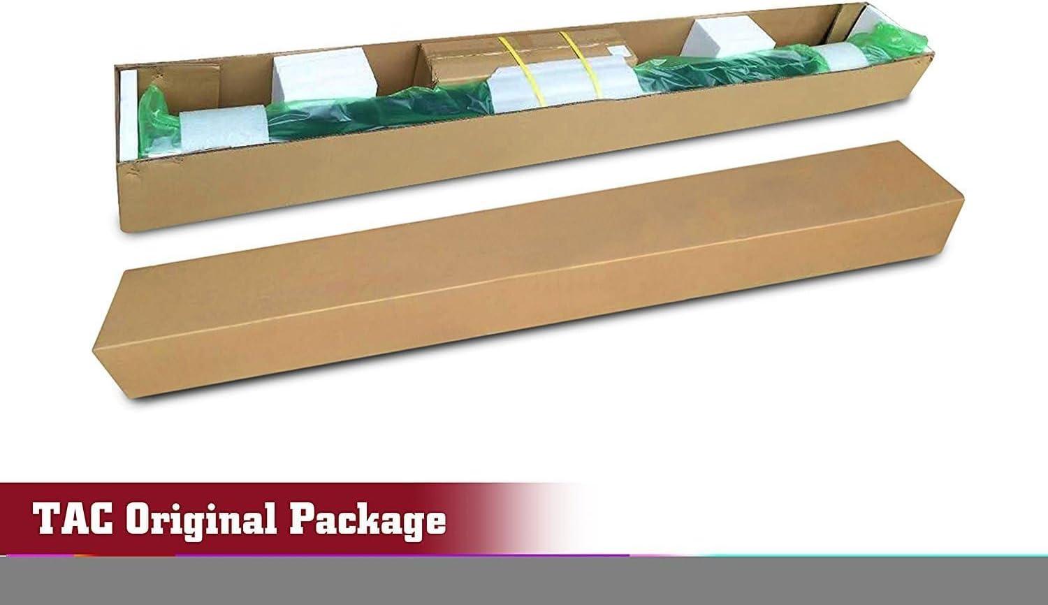 imageTAC Side Steps fit 19801996 Ford Bronco Full Size 97 HD Models Only  Ford FSeries Regular Cab Pick Up Incl 97 HD Pickup Truck 3quot Black Side Bars Nerf Bars Step Rails Running Boards 2 Pieces