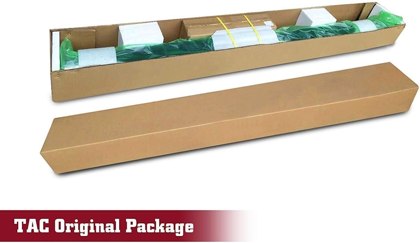 imageTAC Side Steps fit 20042008 Ford F150 Super Cab Pickup Truck 3quot Black Side Bars Nerf Bars Step Rails Running Boards Off Road Automotive Exterior Accessories 2 Pieces Running Boards