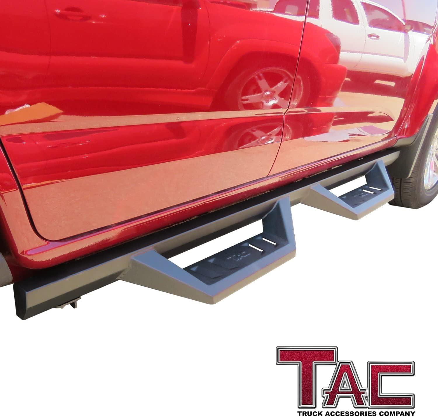 imageTAC Sidewinder Running Boards Fit 20152025 Chevy ColoradoGMC Canyon Crew Cab 4 Drop Side Step Nerf Bar Rocker Slider Pickup Truck Exterior Accessories 2pcs