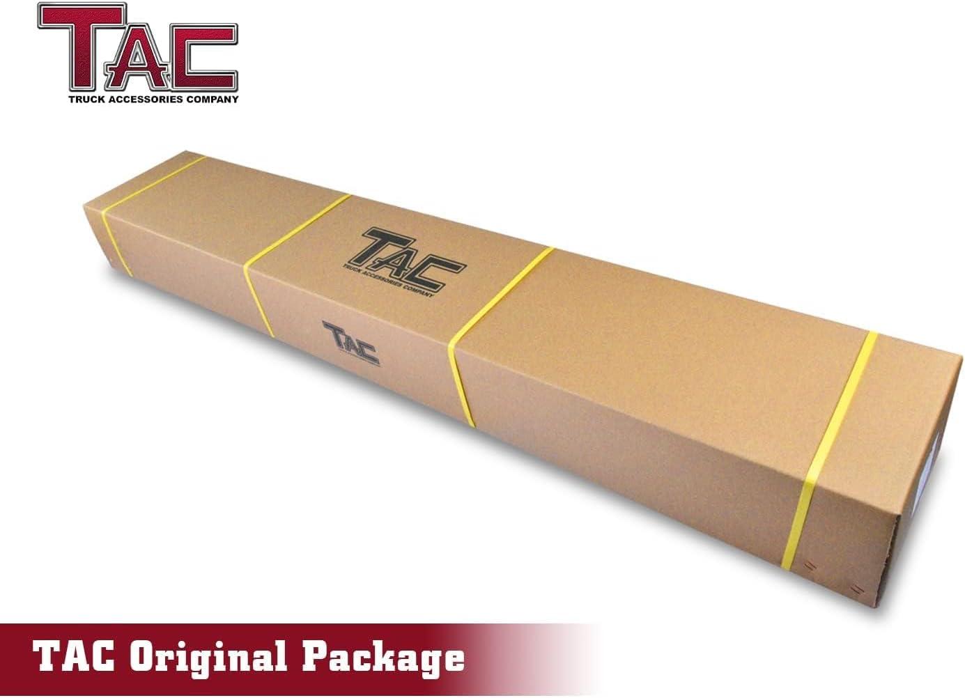 imageTAC Spear Running Boards Fit 20152025 Ford F150 Supercrew Cab2225 F150 Lightning EV SuperCrew Cab1725 Ford F250350 Super Duty Crew Cab 6quot Side Step Rail Nerf Bar Truck Accessories TextureSpear Running Boards