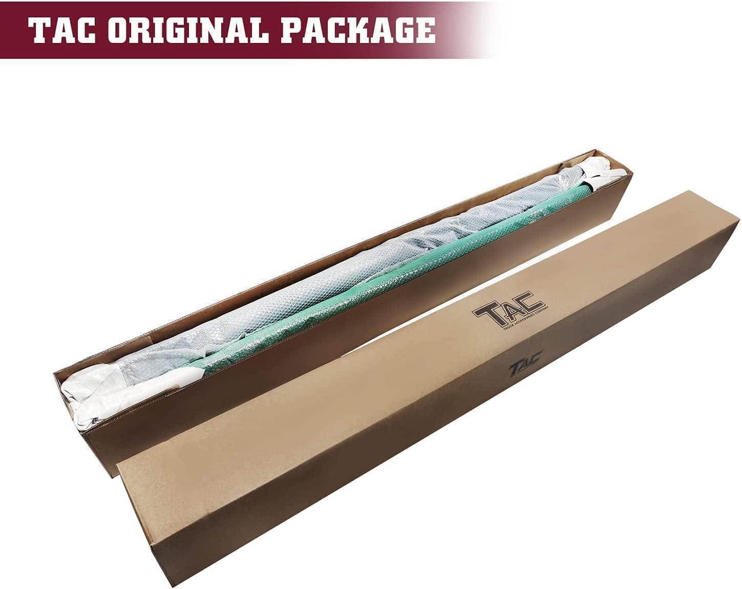 imageTAC Summit Running Boards Compatible with 20192025 Chevy SilveradoGMC Sierra 1500 Crew Cab20202025 SilveradoSierra 25003500 Crew Cab Truck Side Steps Nerf Bars Step Rails Black 2pcsSidewinder