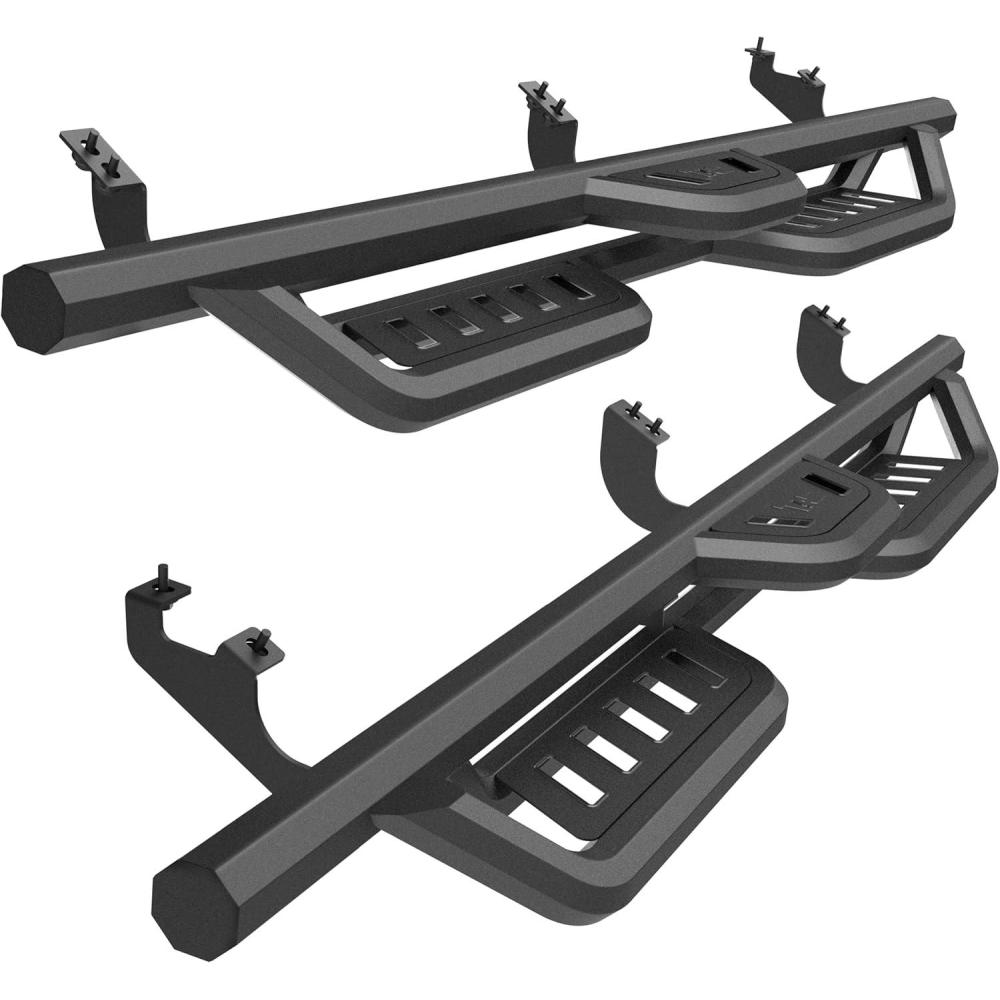 imageTAC Gen5 HD Running Boards WT 4quotDrop Compatible with 20102024 Totyota 4RunnerExcl20102013 SR520102024 Limited20202021 Nightshade20222024 TRD Sport Side Steps Nerf Bar TwoStair 2 pcs