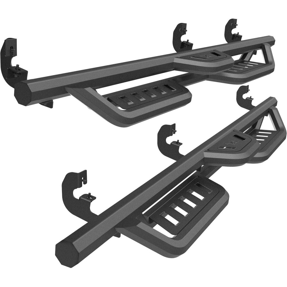 imageTAC Gen5HD Running Boards WT 4quotDrop Compatible with 20152025 Chevy ColoradoGMC Canyon Crew Cab Truck Side Steps Nerf Bar TwoStair 2 pcsGen5HD