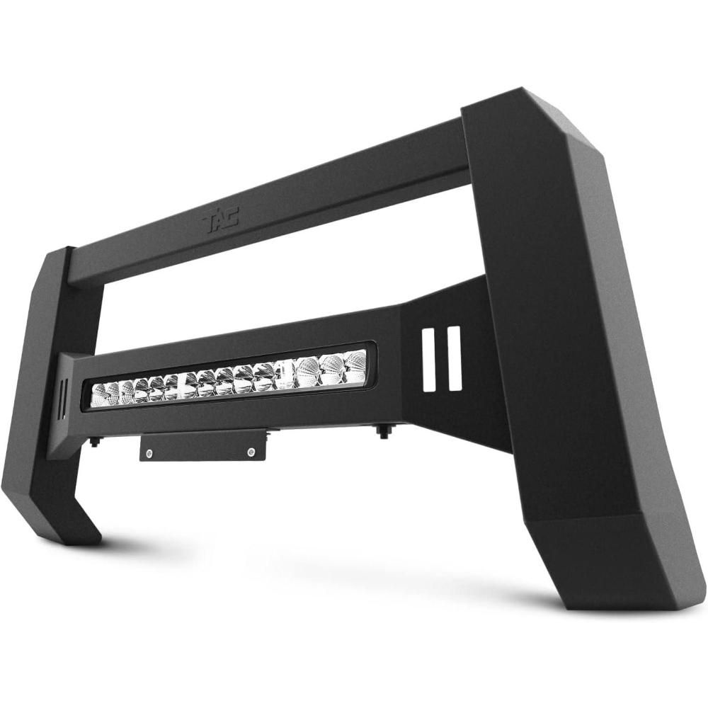 imageTAC Modular Bull Bar Fit 20042025 Ford F150 Exclude Heritage EditionAll F150 Raptor models20202022 Diesel Models20222025 F150 Lightning EV Fine Textured LED Version