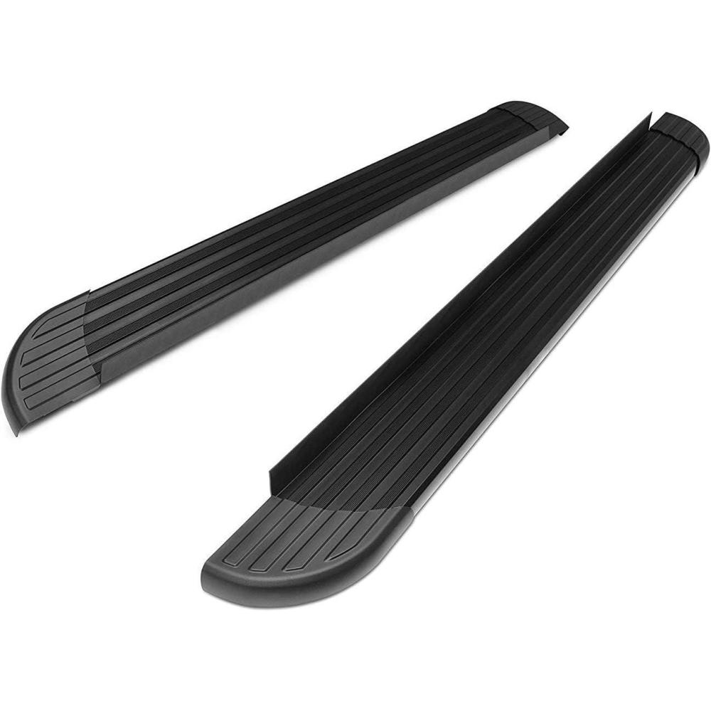 imageTAC Running Boards Fit 20112025 Dodge Durango Exclude RT GT GT Plus and SRT Models Aluminum SUV Black Side Steps Nerf Bars Step Rails Running Boards Off Road Exterior Accessories 2 Pieces