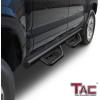 imageTAC 4quot Drop Side Steps Running Boards Fit 20052023 Toyota Tacoma Double Cab  Fine Texture Black Nerf Bars  Pickup Truck OffRoad Exterior Accessories