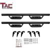 imageTAC 4quot Drop Side Steps Running Boards Fit 20052023 Toyota Tacoma Double Cab  Fine Texture Black Nerf Bars  Pickup Truck OffRoad Exterior Accessories