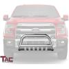 imageTAC Bull Bar for 20042018 Ford F150 Pickup Truck Excl Heritage Edition and 1014 F150 Raptor Models  20032017 Ford Expedition SUV 3 Stainless Steel Front Bumper Grille Guard Brush Guard