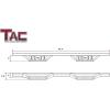 imageTAC EHD Running Boards Compatible with 20152025 Ford F150 Supercrew Cab 20222025 F150 Lightning EV 20172025 F250F350F450F550 Super Duty Crew Cab Side Steps Nerf Bars TwoStairSidewinder Drop Steps