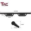 imageTAC EHD Running Boards Compatible with 20192025 RAM 1500 Crew Cab Exclude 20192024 RAM 1500 Classic  Side Steps Nerf Bars Step Rails TwoStair Pickup Truck Exterior AccessoriesEZ Drop Steps