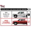 imageTAC EHD Running Boards Compatible with 20222025 Toyota Tundra Crewmax Side Steps Nerf Bars Step Rails Rocker Slider TwoStair Pickup Truck Exterior Accessories 4quot Drop Carbon Steel 2pcsSidewinder Drop Steps
