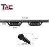 imageTAC Gen5 4quotDrop Running Boards Compatible with 20052023 Toyota Tacoma Double Cab Side Steps Nerf Bars  Pickup Truck OffRoad Exterior Accessories  Fine Texture Black 2pcsEZ