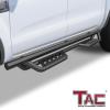 imageTAC Gen5 Running Boards Compatible with 20192025 Ford Ranger Supercrew Cab 4quot Drop Side Steps Nerf Bars  Pickup Truck OffRoad Exterior Accessories  Fine Texture Black 2pcs
