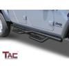 imageTAC Gen5HD Running Boards WT 4quotDrop Compatible with 20202025 Jeep Gladiator JT Truck Side Steps Nerf Bar TwoStair 2 pcs