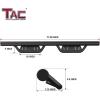 imageTAC Gen5HD Running Boards WT 4quotDrop Compatible with 20242025 Toyota Tacoma Double Cab Incl Hybrid Model Truck Side Steps Nerf Bar TwoStair 2 pcsEDS