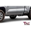 imageTAC Gen5HD Running Boards WT 4quotDrop Compatible with 20242025 Toyota Tacoma Double Cab Incl Hybrid Model Truck Side Steps Nerf Bar TwoStair 2 pcsEDS