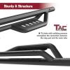 imageTAC Gen5HD Running Boards WT 4quotDrop Compatible with 20242025 Toyota Tacoma Double Cab Incl Hybrid Model Truck Side Steps Nerf Bar TwoStair 2 pcsGen5