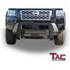 imageTAC Predator Modular Bull Bar Fit 20222025 Nissan Frontier Pickup Truck Front Mesh Version Brush Bumper Grille Guard Fine Textured Black Suitable for 20 LED OffRoad Lights