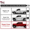 imageTAC Side Bars Fit 19992016 Ford F250  F350  F450  F550 Super Duty Crew Cab Pickup Truck 3quot Black Step Rails Running Boards Rock Panel Off Road Accessories 2Pcs