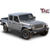 imageTAC Side Steps Compatible with 20202025 Jeep Gladiator JT  4quot Drop Running Boards Nerf Bars  Pickup Truck OffRoad Exterior Accessories  Fine Texture Black 2pcs
