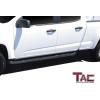 imageTAC Side Steps Fit 20152025 Chevy ColoradoGMC Canyon Crew Cab 90deg Bent Ends Pickup Truck 3quot Stainless Steel Side Bars Nerf Bars Running Boards Rock Panel Off Road Accessories 2 PiecesHeavy Texture