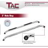imageTAC Side Steps Fit 20152025 Chevy ColoradoGMC Canyon Crew Cab 90deg Bent Ends Pickup Truck 3quot Stainless Steel Side Bars Nerf Bars Running Boards Rock Panel Off Road Accessories 2 PiecesStainless Steel