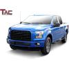 imageTAC Side Steps Fit 20152025 Ford F150 SuperCrew Cab ampamp 20222025 F150 Lightning EV 20172025 F250350450550 Super Duty Crew Cab Truck Pickup 3quot Black Nerf Bars Running Boards 2PcsGloss Black
