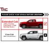 imageTAC Side Steps Running Boards Compatible with 20152022 Chevy ColoradoGMC Canyon Extended Cab Truck Pickup 425quot Texture Black Side Bars Nerf Bars Off Road Accessories 2pcs