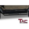 imageTAC Side Steps Running Boards Compatible with 20212025 Ford Bronco 2 Door SUV 3quot Black Side Bars Step Rails Nerf Bars Off Road Accessories 2 pcs Running Boards425 inch fine texture