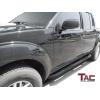 imageTAC Side Steps Running Boards Fit 20052022 Nissan Frontier Crew Cab  20052012 Suzuki Equator Crew Cab Truck Pickup 3 Stainless Steel Side Bars 2pcsTexture