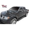imageTAC Side Steps Running Boards Fit 20052022 Nissan Frontier Crew Cab  20052012 Suzuki Equator Crew Cab Truck Pickup 3 Stainless Steel Side Bars 2pcsTexture