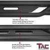 imageTAC Spear Running Boards Fit 20152025 Ford F150 Supercrew Cab2225 F150 Lightning EV SuperCrew Cab1725 Ford F250350 Super Duty Crew Cab 6quot Side Step Rail Nerf Bar Truck Accessories TextureRocker Steps
