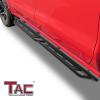 imageTAC Summit Running Boards Compatible with 20192025 Chevy SilveradoGMC Sierra 1500 Crew Cab20202025 SilveradoSierra 25003500 Crew Cab Truck Side Steps Nerf Bars Step Rails Black 2pcsRocker Step