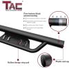imageTAC Summit Running Boards Compatible with 20192025 Chevy SilveradoGMC Sierra 1500 Crew Cab20202025 SilveradoSierra 25003500 Crew Cab Truck Side Steps Nerf Bars Step Rails Black 2pcsEHD