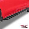imageTAC Summit Running Boards Compatible with 20192025 Chevy SilveradoGMC Sierra 1500 Crew Cab20202025 SilveradoSierra 25003500 Crew Cab Truck Side Steps Nerf Bars Step Rails Black 2pcsRocker Step