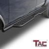 imageTAC Summit Running Boards Compatible with 20212025 Ford Bronco 4 Door Side Steps Nerf Bars Step Rails SUV Exterior Accessories Carbon Steel Fine Texture Black 2pcs