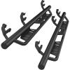 imageTAC EHD Running Boards Compatible with 20152025 Ford F150 Supercrew Cab 20222025 F150 Lightning EV 20172025 F250F350F450F550 Super Duty Crew Cab Side Steps Nerf Bars TwoStairEHD Drop Steps