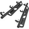 imageTAC EHD Running Boards Compatible with 20182025 Jeep Wrangler JL 4 Door 20212025 Wrangler JL 4xe Side Steps Nerf Bars Step Rails Rocker Slider TwoStair Pickup Truck Exterior AccessoriesEHD Drop Steps