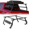 imageTAC Truck Bed Ladder Roof Top Cargo Rack Platform Extension Fits Universal 5FEET Truck Bed Canoe Bike Kayak Snowboard Luggage Upper Storage Carrier Outdoors Overland Off Road Accessories