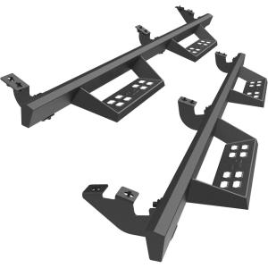 imageTAC Gen5 4quotDrop Running Boards Compatible with 20052023 Toyota Tacoma Double Cab Side Steps Nerf Bars  Pickup Truck OffRoad Exterior Accessories  Fine Texture Black 2pcsSniper