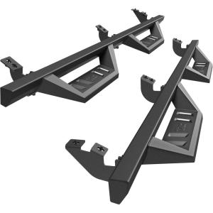 imageTAC Gen5 4quotDrop Running Boards Compatible with 20052023 Toyota Tacoma Double Cab Side Steps Nerf Bars  Pickup Truck OffRoad Exterior Accessories  Fine Texture Black 2pcsSidewinder