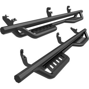 imageTAC Gen5 Running Boards Compatible with 20192025 Ford Ranger Supercrew Cab 4quot Drop Side Steps Nerf Bars  Pickup Truck OffRoad Exterior Accessories  Fine Texture Black 2pcs