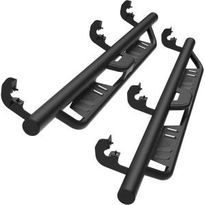 imageTAC Gen5HD Running Boards WT 4quotDrop Compatible with 20152025 Chevy ColoradoGMC Canyon Crew Cab Truck Side Steps Nerf Bar TwoStair 2 pcsEHD