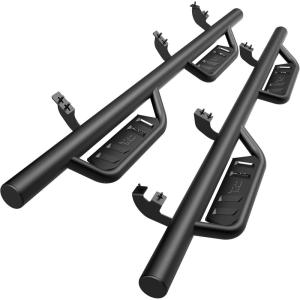 imageTAC Gen5HD Running Boards WT 4quotDrop Compatible with 20242025 Toyota Tacoma Double Cab Incl Hybrid Model Truck Side Steps Nerf Bar TwoStair 2 pcsEDS